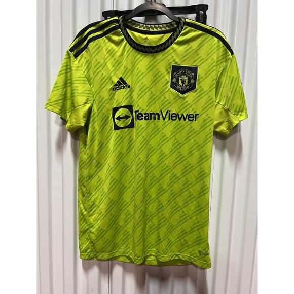 Adidas 2022/23 Manchester United Authentic Soccer Football Jersey Men’s M - Picture 1 of 10